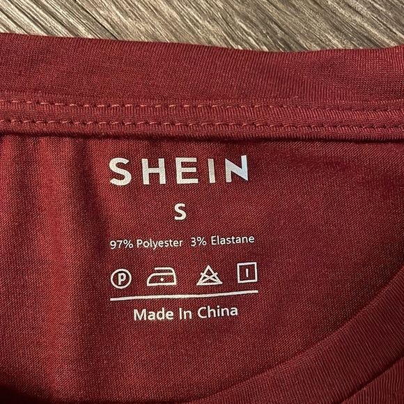 Burgundy cowgirl rock and roll shirt - Picture 3 of 3